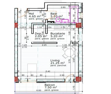 Apartament Nou 1 camere  de vanzare  Popas Pacurari